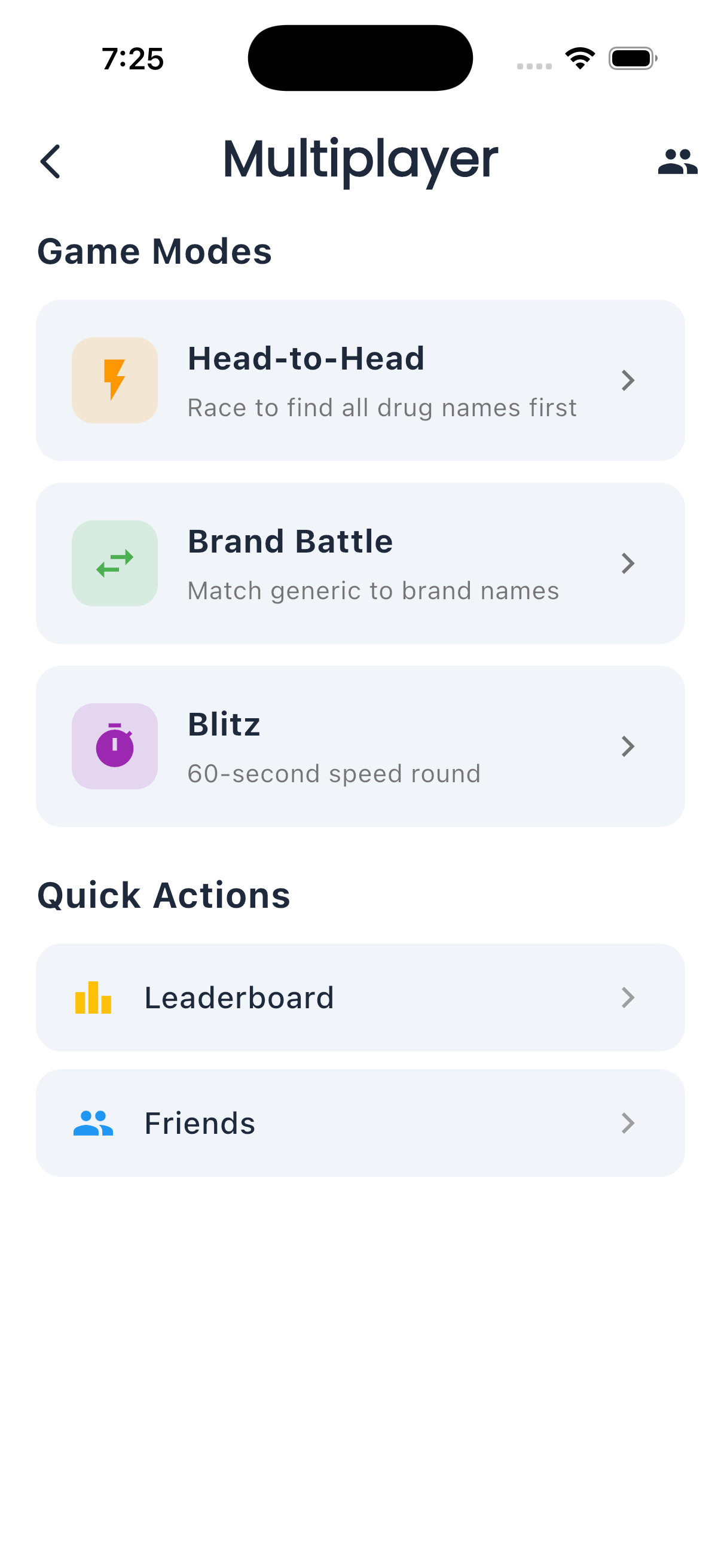 Multiplayer Game Modes